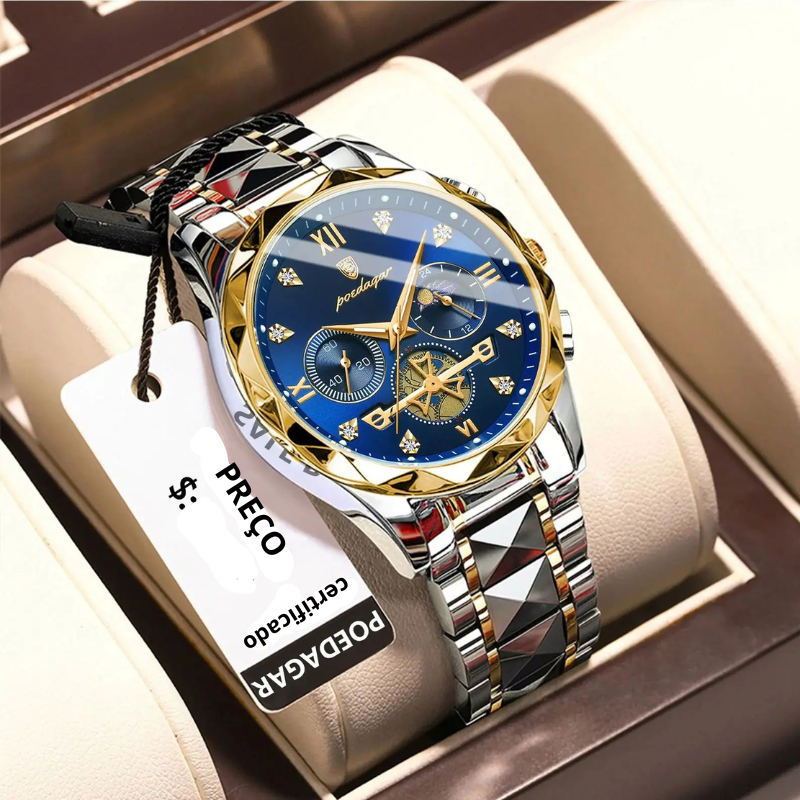 Relógio de Luxo POEDAGAR Luminous